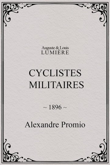 Locandina di Cyclistes militaires