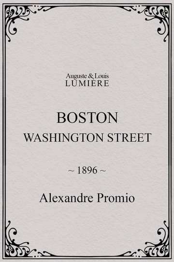 Locandina di Boston, Washington street