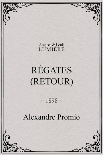 Locandina di Régates (retour)