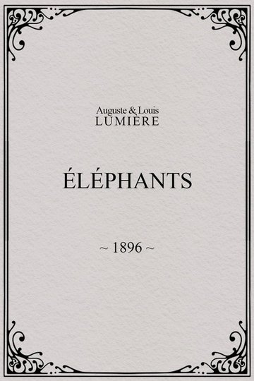 Locandina di Elephants