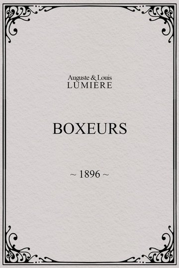 Locandina di Boxeurs