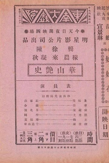 Locandina di 华山艳史