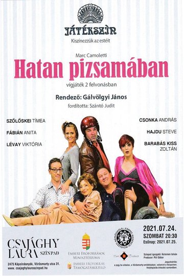Locandina di Hatan pizsamában