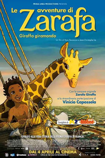 Locandina di Le avventure di Zarafa - Giraffa giramondo